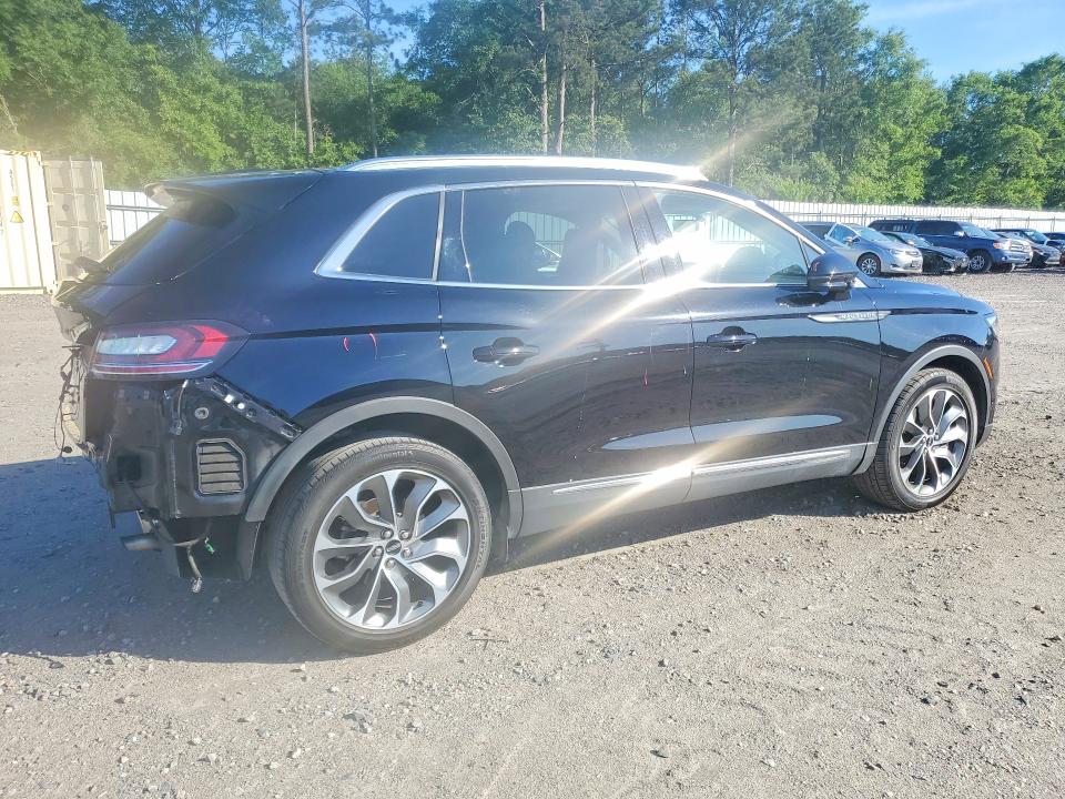 2021 Lincoln Nautilus VIN 2LMPJ6K95MBL16783 COPART salvage auction — REAR END, Ga - Cert Of Title-Salvage, sold $9,500 on 2026-07-07 (photo 3)