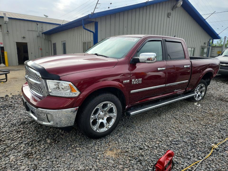 2017 Ram 1500 VIN 1C6RR7VT8HS619106 COPART salvage auction — REAR END, Il - Salvage Certificate, sold $7,700 on 2026-07-27 (photo 1)