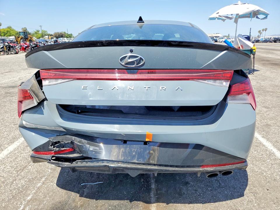 2023 Hyundai VIN KMHLR4AF7PU383091 COPART salvage auction — REAR END, CA - SALVAGE CERTIFICATE, sold $7,400 on 2026-07-24 (photo 6)