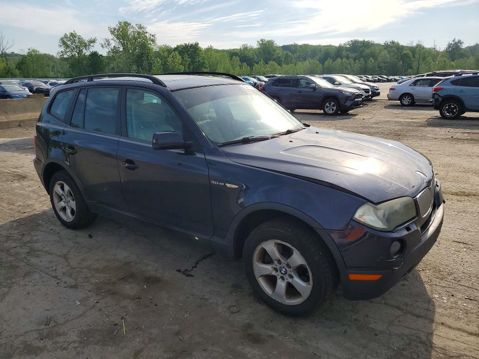 2008 BMW X3 VIN WBXPC93498WJ17208 COPART salvage auction — FRONT END, NY - MV-907A SALVAGE CERTIFICATE, sold $325 on 2026-07-14 (photo 4)