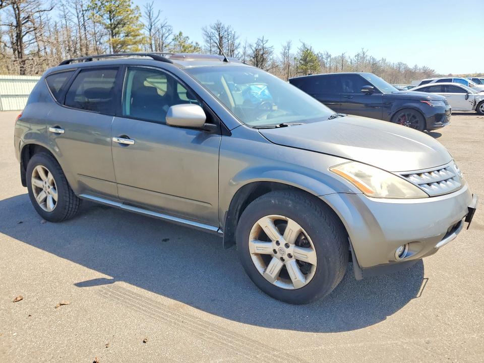 2007 Nissan Murano VIN JN8AZ08W67W638770 COPART salvage auction — SIDE, NY - CERT OF TITLE W/UNSATISFD LIEN, sold $650 on 2026-07-29 (photo 4)