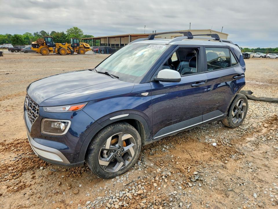 2022 Hyundai Venue VIN KMHRC8A3XNU169685 COPART salvage auction — REAR END, Al - Cert Of Title-Salvage Title, sold $1,850 on 2026-07-29 (photo 1)