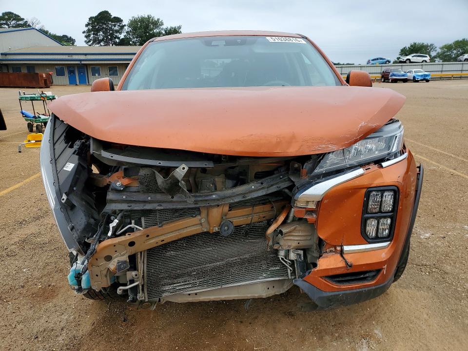 2023 Mitsubishi Outlander VIN JA4ARUAU0PU003366 COPART salvage auction — FRONT END, Tx - Salvage Vehicle Title, sold $3,600 on 2026-07-27 (photo 5)