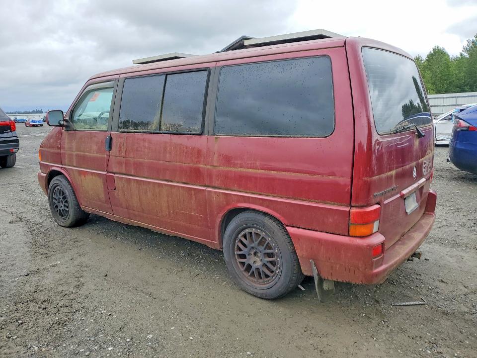 2003 Volkswagen Eurovan VIN WV2MB470X3H034933 COPART salvage auction — MECHANICAL, Wa - Vehicle Cert Of Ownership-Titl, sold $275 on 2026-07-27 (photo 2)