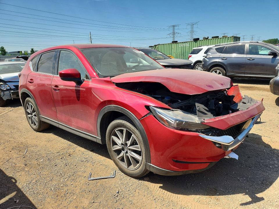 2018 Mazda VIN JM3KFBDM9J0310916 COPART salvage auction — FRONT END, Il - Salvage Certificate, sold $2,200 on 2026-07-28 (photo 4)