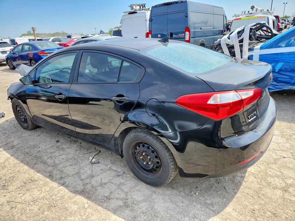 2016 Kia Forte VIN KNAFK4A67G5521810 COPART salvage auction — FRONT END, IN - CERTIFICATE OF TITLE (P), sold $600 on 2026-07-02 (photo 2)