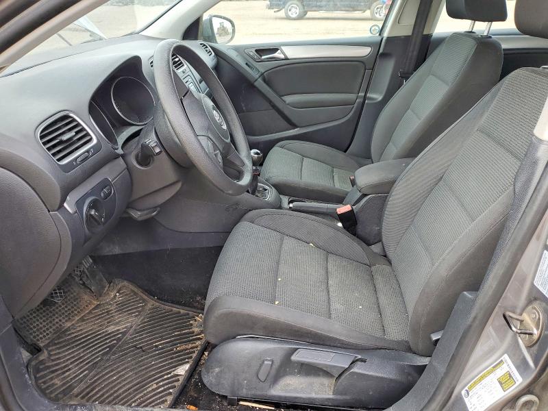 2010 Volkswagen Golf VIN WVWCA7AJ5AW285349 COPART salvage auction — VANDALISM, ON - PERMIT NO BRAND - UNFIT, sold $650 on 2026-08-11 (photo 7)