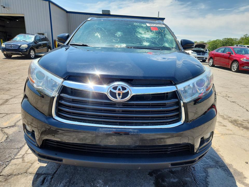 2016 Toyota VIN 5TDJKRFH3GS292301 COPART salvage auction — HAIL, Mo - Salvage Certificate Of Title, sold $200 on 2026-07-29 (photo 5)
