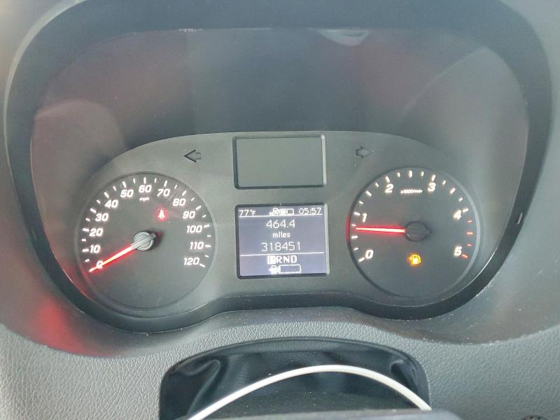 2020 Mercedes-benz Sprinter VIN W1W4EDHY9LT020694 COPART salvage auction — HAIL, Il - Salvage Certificate, sold $12,400 on 2026-07-22 (photo 9)