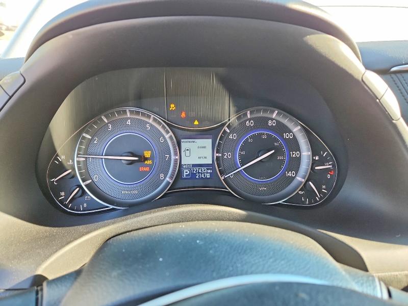 2014 Infiniti Qx80 VIN JN8AZ2NC2E9352948 COPART salvage auction — FRONT END, Il - Salvage Certificate, sold $4,600 on 2026-07-08 (photo 9)
