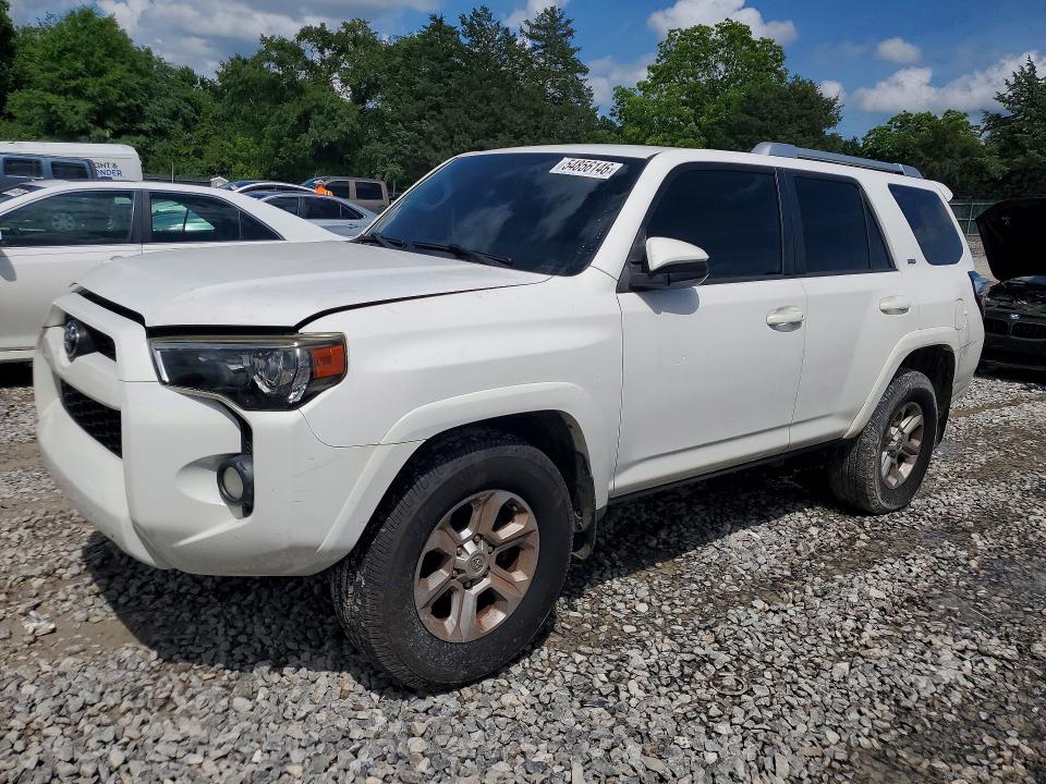 2015 Toyota 4runner VIN JTEZU5JR7F5094066 COPART salvage auction — FRONT END, TN - CERTIFICATE OF TITLE (P), sold $9,900 on 2026-07-18 (photo 1)