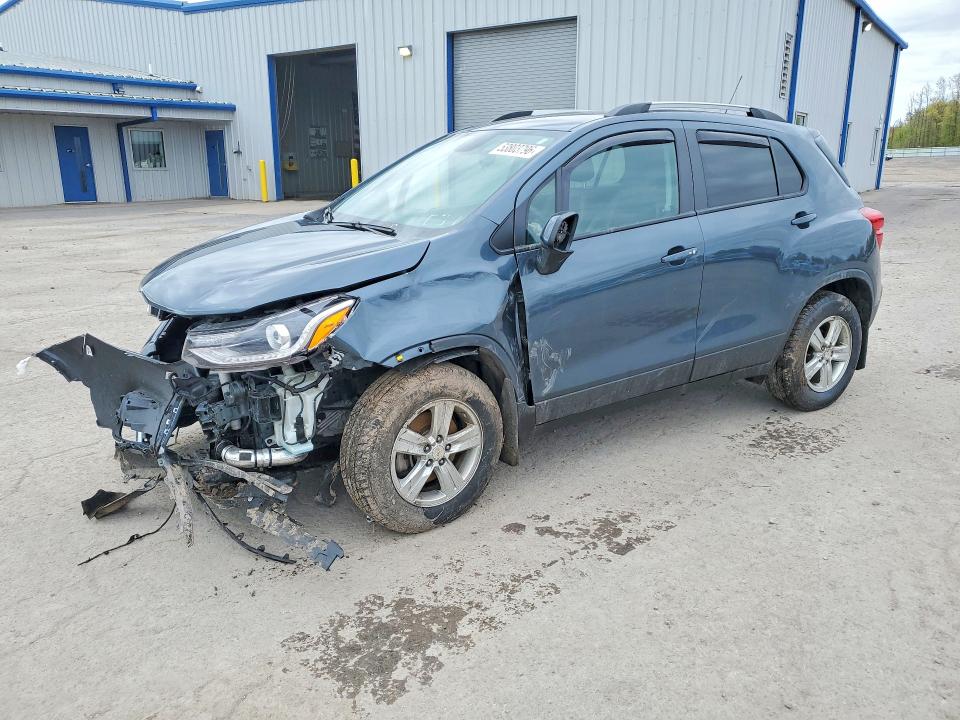 2022 Chevrolet VIN KL7CJPSM4NB560826 COPART salvage auction — FRONT END, Ny - Mv-907A Salvage Certificate, sold $975 on 2026-07-09 (photo 1)