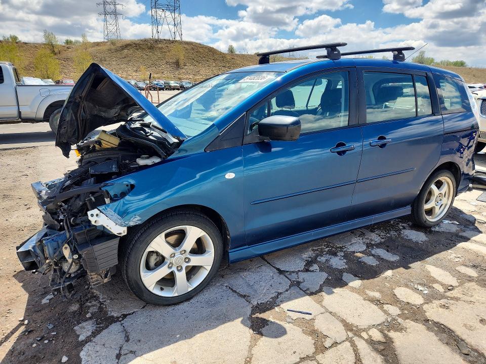 2007 Mazda 5 VIN JM1CR29L970142689 COPART salvage auction — FRONT END, Co - Public - Salvage Title, sold $275 on 2026-07-13 (photo 1)