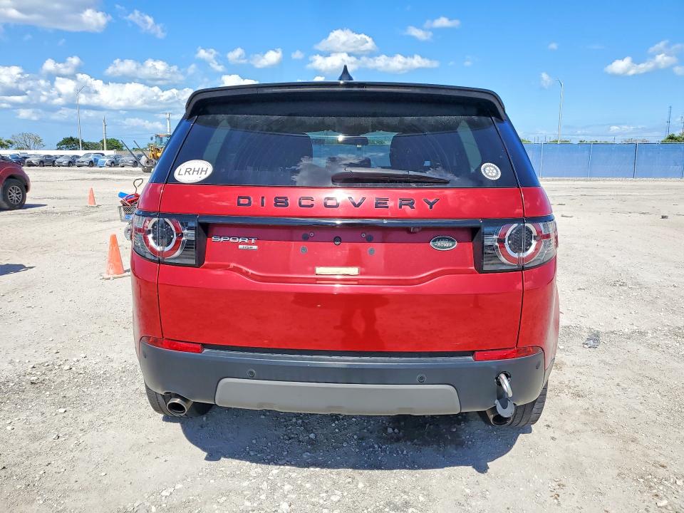 2019 Land rover VIN SALCR2FX4KH784389 COPART salvage auction — MINOR DENT/SCRATCHES, Fl - Certificate Of Title (P), sold $4,950 on 2026-07-29 (photo 6)