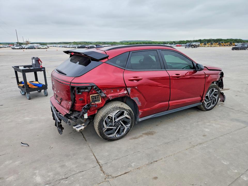 2024 Hyundai VIN KM8HA3A3XRU095419 COPART salvage auction — FRONT END, Tx - Salvage Vehicle Title, sold $5,600 on 2026-07-09 (photo 3)