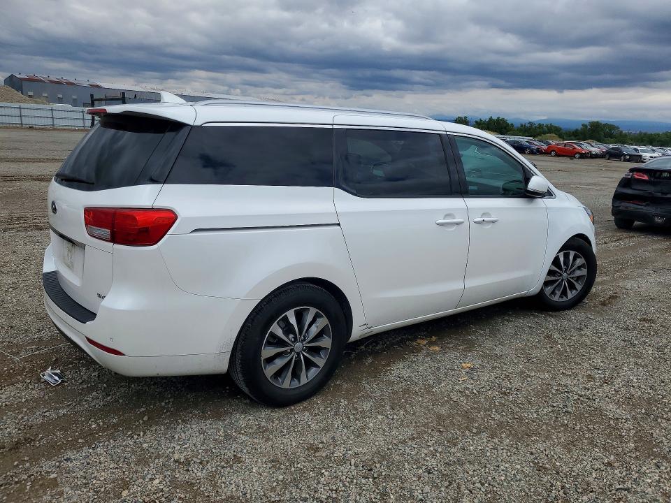 2018 Kia SEDONA VIN KNDMC5C14J6372370 COPART salvage auction — FRONT END, Ca - Salvage Certificate, sold $4,450 on 2026-07-17 (photo 3)