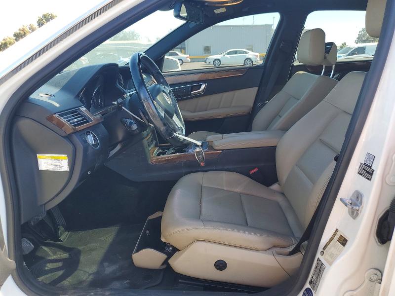 2013 Mercedes-benz E-class VIN WDDHF5KB2DA761969 COPART salvage auction — FRONT END, CA - SALVAGE CERTIFICATE, sold $1,450 on 2026-07-13 (photo 7)