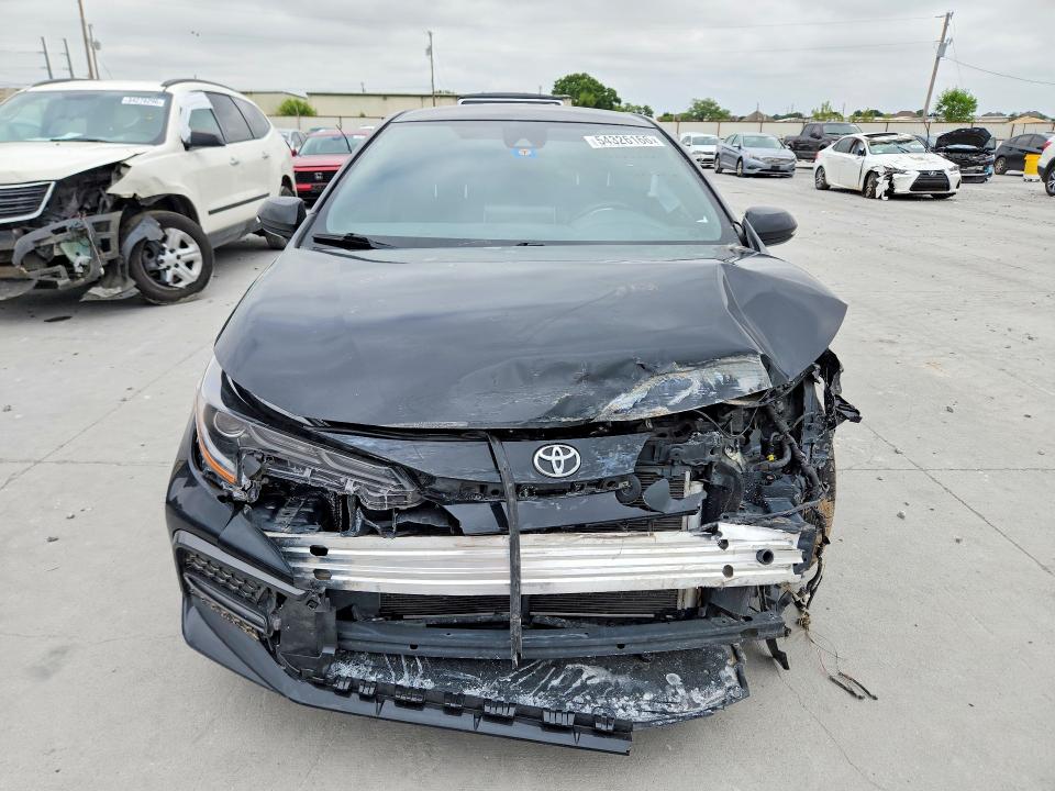 2021 Toyota Corolla VIN JTDS4MCEXMJ065059 COPART salvage auction — FRONT END, Tx - Salvage Vehicle Title, sold $5,600 on 2026-07-31 (photo 5)