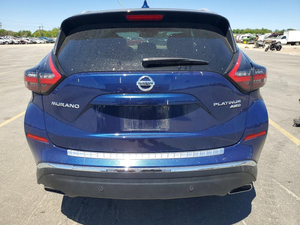 2020 Nissan Murano VIN 5N1AZ2DS3LN131072 COPART salvage auction — FRONT END, Id - Salvage Certificate Of Title, sold $100 on 2026-07-30 (photo 6)