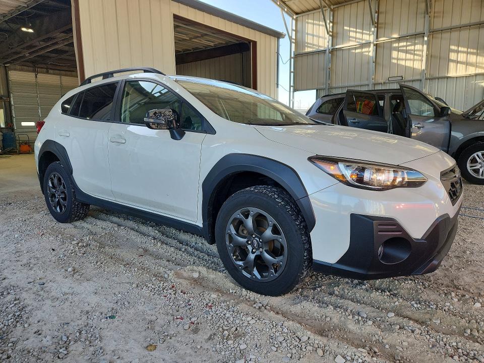 2022 Subaru Xv VIN JF2GTHSC0NH213326 COPART salvage auction — HAIL, Salvage Title, sold $800 on 2026-07-21 (photo 4)
