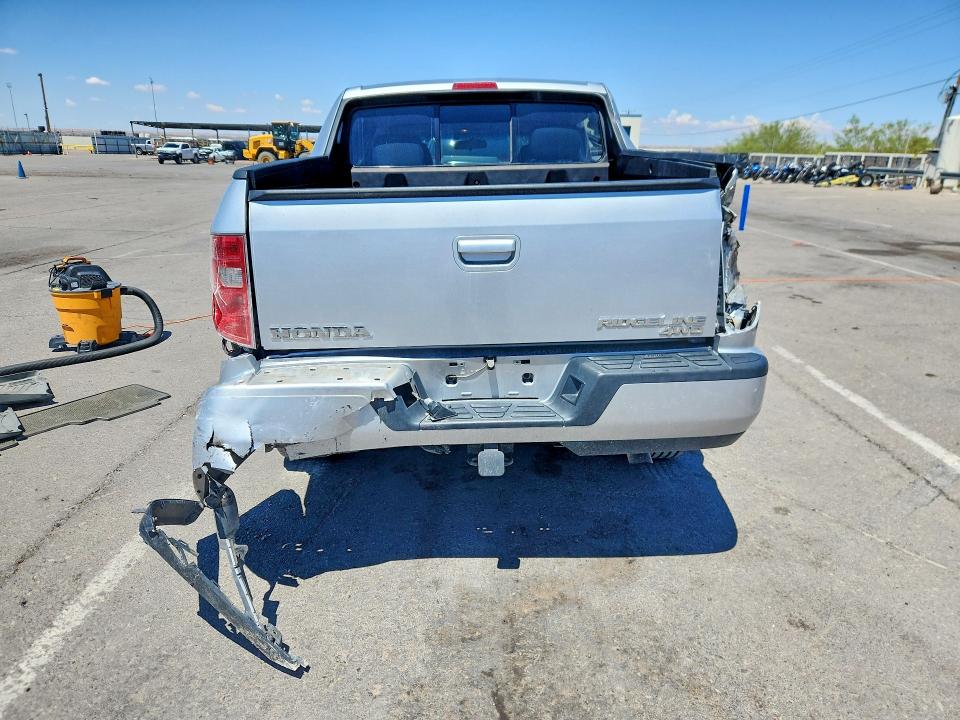 2011 Honda Ridgeline VIN 5FPYK1F48BB010932 COPART salvage auction — ALL OVER, Tx - Salvage Vehicle Title, sold $1,100 on 2026-07-06 (photo 6)