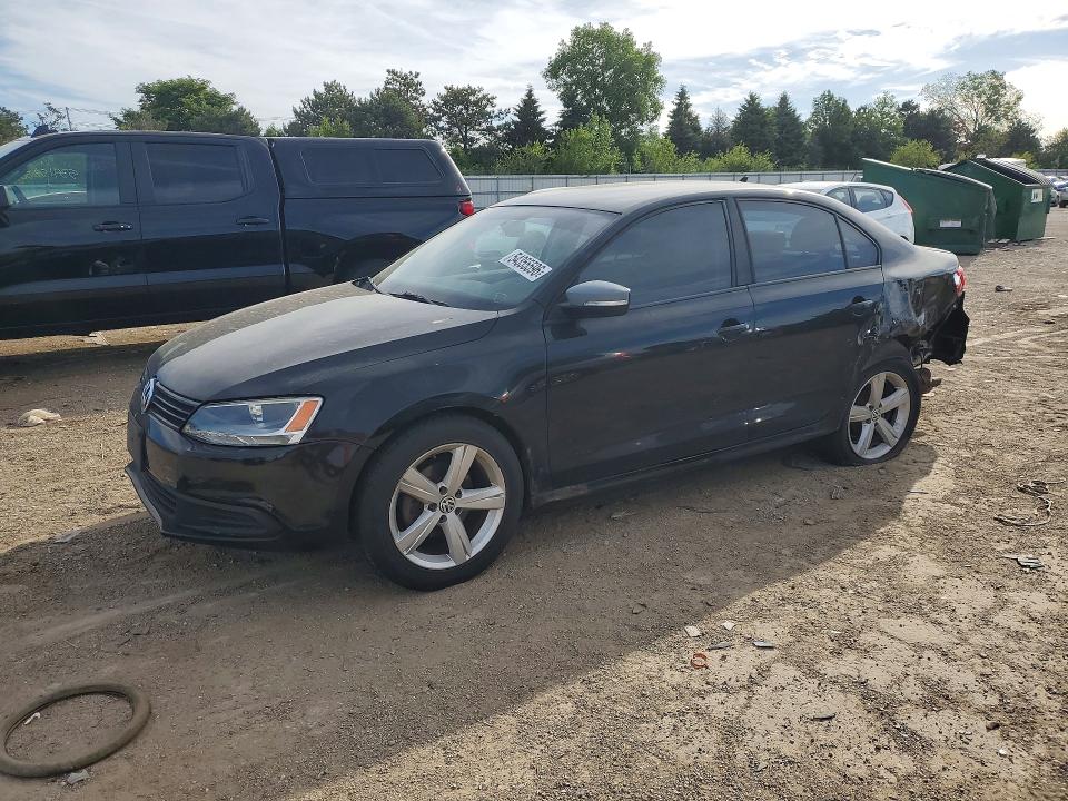 2011 Volkswagen Jetta VIN 3VWBZ7AJ7BM399176 COPART salvage auction — SIDE, Il - Salvage Certificate, sold $500 on 2026-07-02 (photo 1)