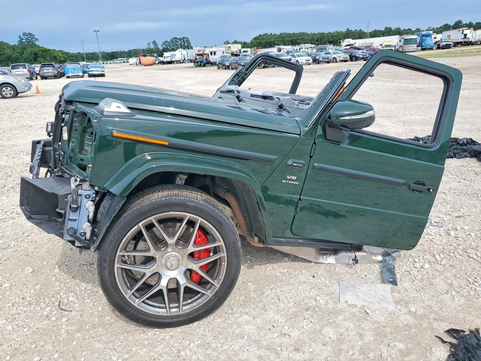 2024 Mercedes-benz G-klasse VIN W1NYC7HJ9RX494355 COPART salvage auction — VANDALISM, Tx - Nonrepairable Title, sold $25,500 on 2026-07-14 (photo 1)