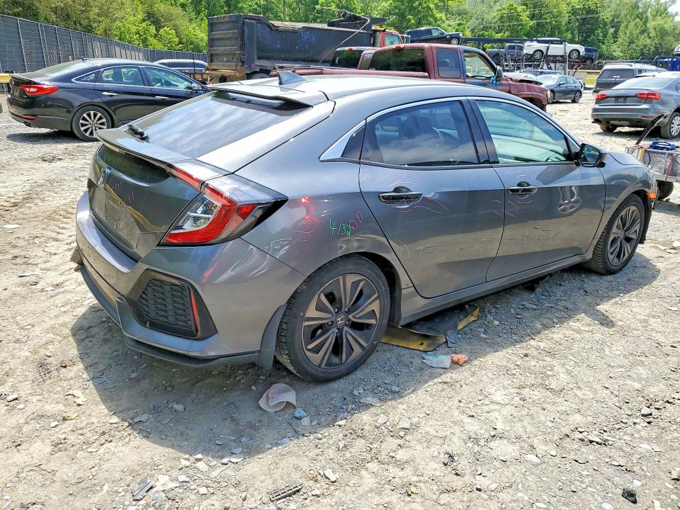 2018 Honda Civic VIN SHHFK7H58JU204432 COPART salvage auction — FRONT END, Md - Cert Of Salvage < 75% Damage, sold $3,750 on 2026-07-14 (photo 3)