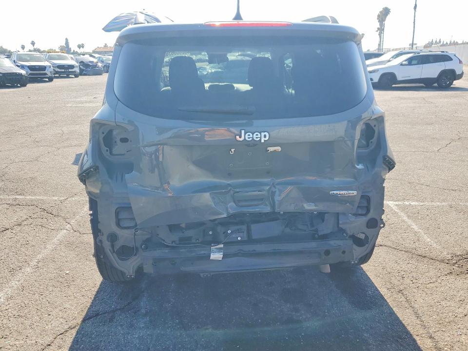 2020 Jeep Renegade VIN ZACNJABB3LPL61595 COPART salvage auction — REAR END, Ca - Salvage Certificate, sold $2,450 on 2026-07-24 (photo 6)