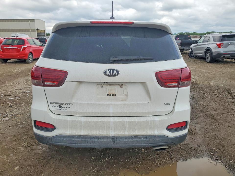 2019 Kia Sorento VIN 5XYPG4A58KG440914 COPART salvage auction — STRIPPED, MO - SALVAGE CERTIFICATE OF TITLE, sold $2,500 on 2026-07-07 (photo 6)
