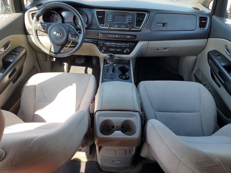 2017 Kia SEDONA VIN KNDMB5C1XH6217786 COPART salvage auction — FRONT END, Wv - Certificate Of Title, sold $850 on 2026-07-09 (photo 8)