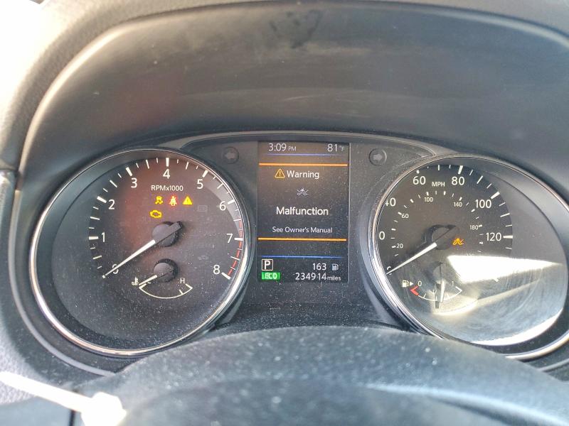 2018 Nissan Rogue VIN JN8AT2MTXJW488131 COPART salvage auction — FRONT END, Ga - Cert Of Title-Salvage, sold $350 on 2026-07-09 (photo 9)