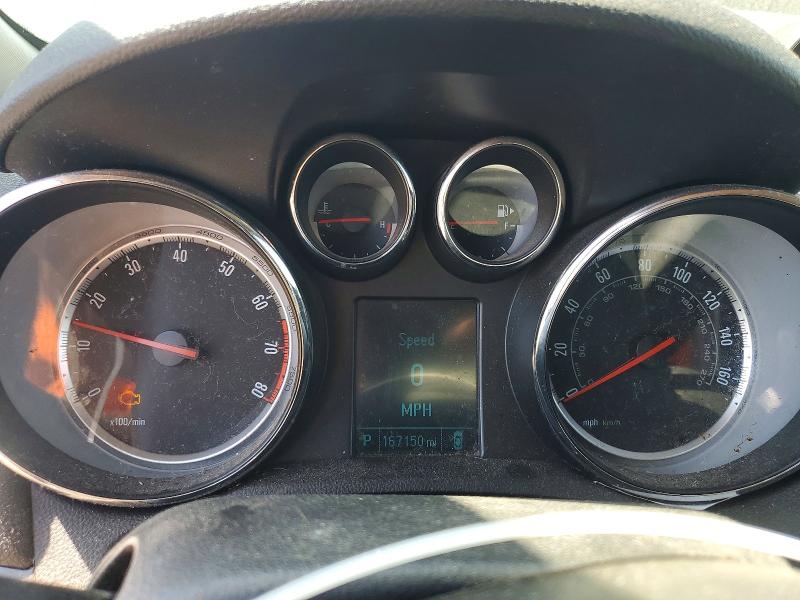 2016 Buick Encore VIN KL4CJASB9GB677538 COPART salvage auction — MECHANICAL, Oh - Certificate Of Title, sold $825 on 2026-07-30 (photo 9)