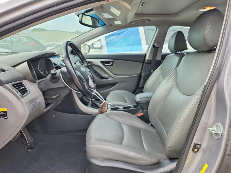 2015 Hyundai Elantra VIN KMHDH4AH7FU303926 COPART salvage auction — MECHANICAL, De - Parts Only - No Title, sold $425 on 2026-07-14 (photo 6)