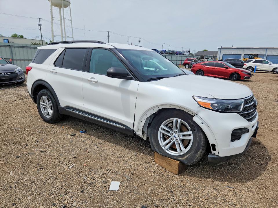 2023 Ford VIN 1FMSK8DH2PGA92470 COPART salvage auction — FRONT END, Il - Salvage Certificate, sold $9,300 on 2026-07-24 (photo 4)
