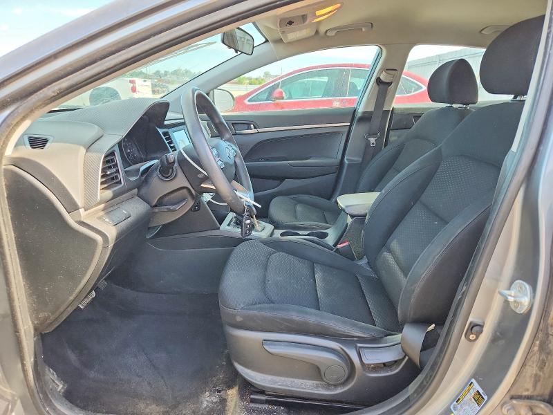 2019 Hyundai Elantra VIN KMHD74LFXKU753353 COPART salvage auction — HAIL, Ia - Cert Of Title-Salvage Title, sold $3,100 on 2026-07-15 (photo 7)