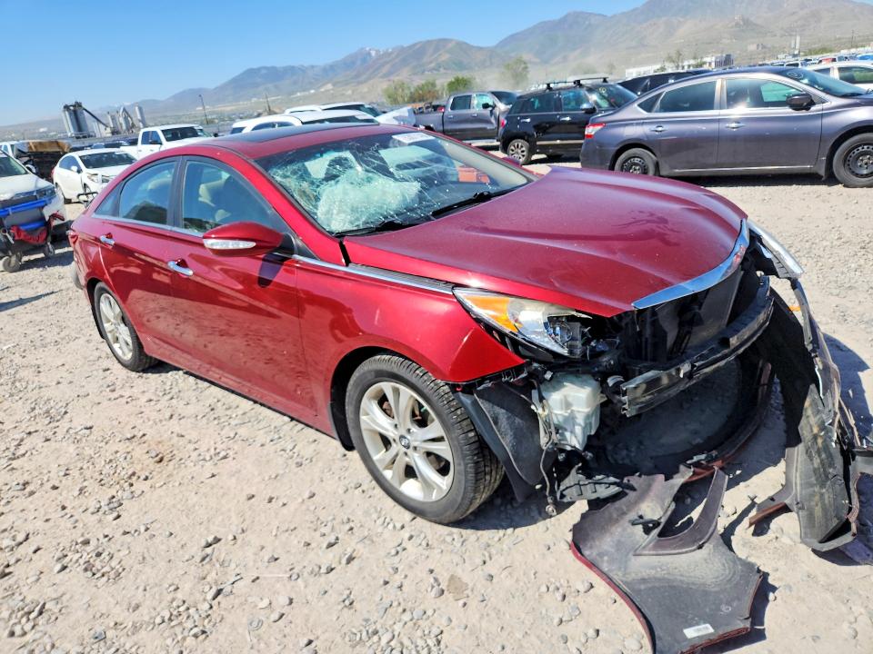 2013 Hyundai Sonata VIN 5NPEC4AC4DH702716 COPART salvage auction — FRONT END, Ut - Salvage Certificate, sold $150 on 2026-07-02 (photo 4)