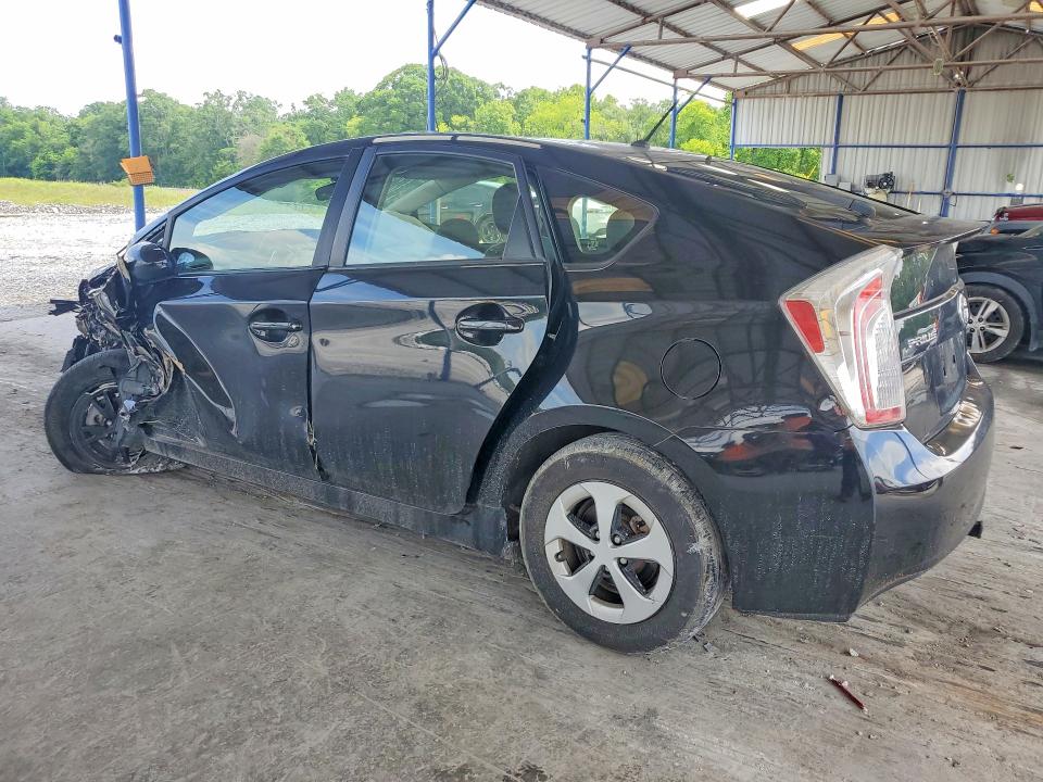 2012 Toyota Prius VIN JTDKN3DU3C1495866 COPART salvage auction — ROLLOVER, Ga - Cert Of Title-Salvage, sold $350 on 2026-07-09 (photo 2)