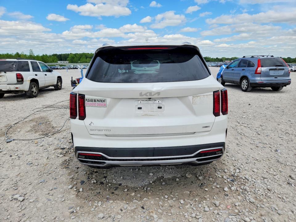 2023 Kia Sorento VIN KNDRHDLG4P5214258 COPART salvage auction — FRONT END, Mi - Cert Of Title-Salvage Vehicle, sold $10,800 on 2026-07-16 (photo 6)