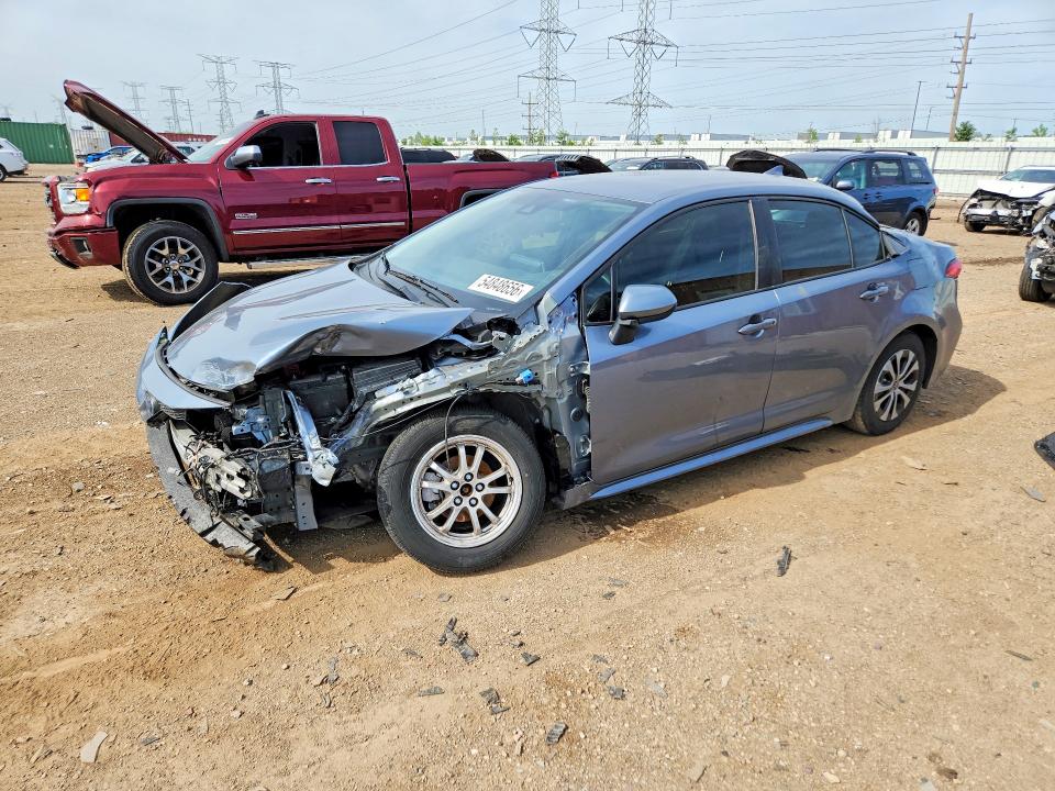 2020 Toyota Corolla VIN JTDEBRBEXLJ028903 COPART salvage auction — FRONT END, Il - Salvage Certificate, sold $3,000 on 2026-07-23 (photo 1)