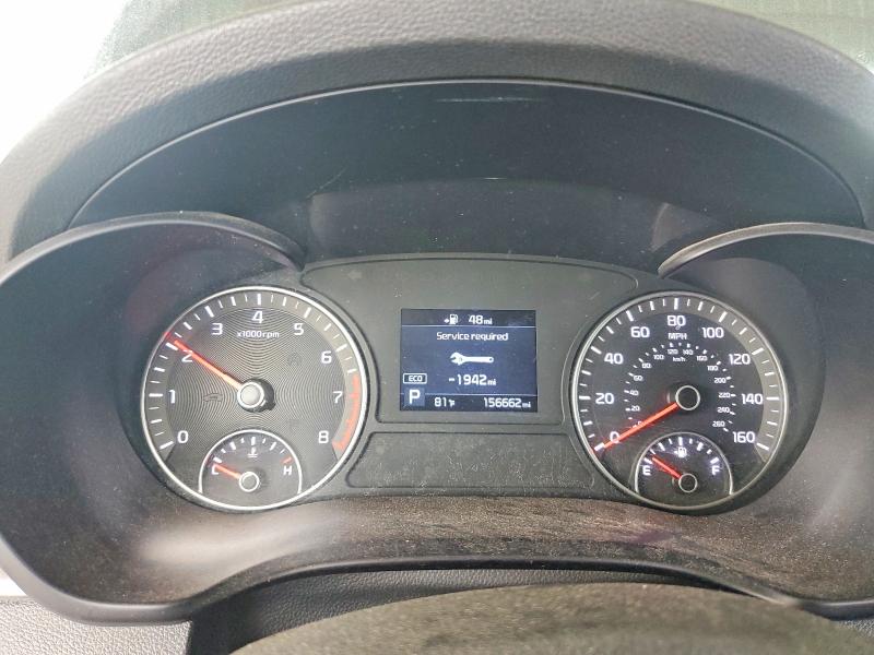 2020 Kia Optima VIN 5XXGT4L39LG449425 COPART salvage auction — FRONT END, Tx - Salvage Vehicle Title, sold $1,550 on 2026-07-09 (photo 9)