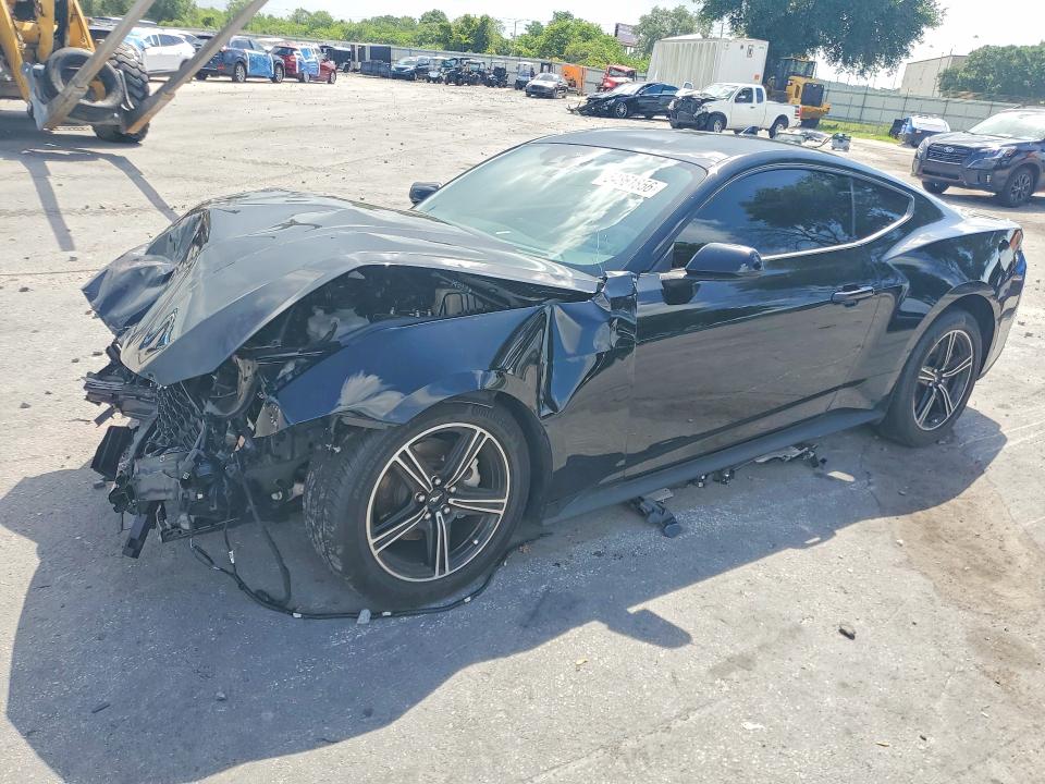2025 Ford Mustang VIN 1FA6P8TH2S5122036 COPART salvage auction — FRONT END, Fl - Certificate Of Destruction, sold $4,250 on 2026-07-09 (photo 1)
