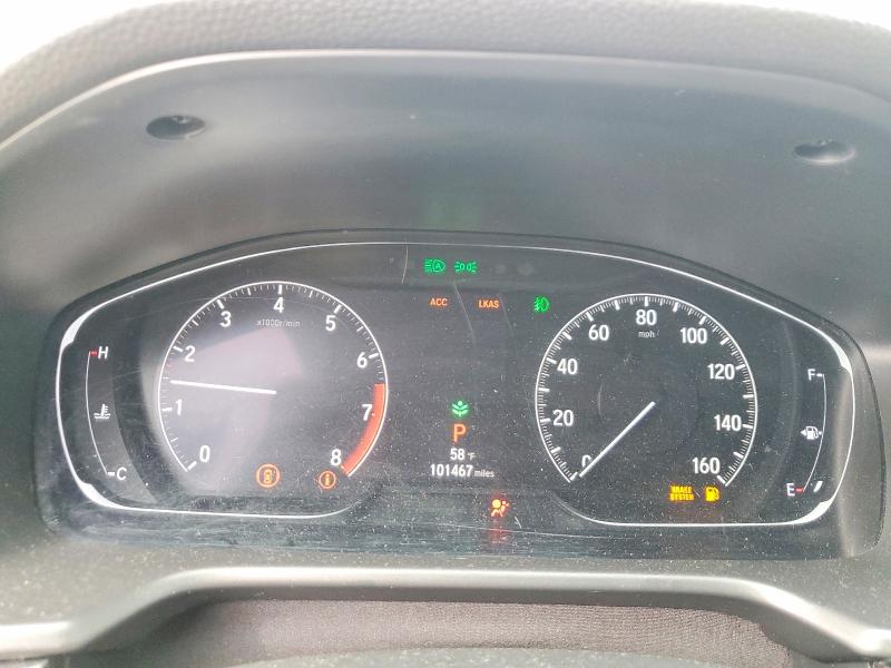2019 Honda Accord VIN 1HGCV1F3XKA033544 COPART salvage auction — FRONT END, Il - Salvage Certificate, sold $4,650 on 2026-07-09 (photo 9)