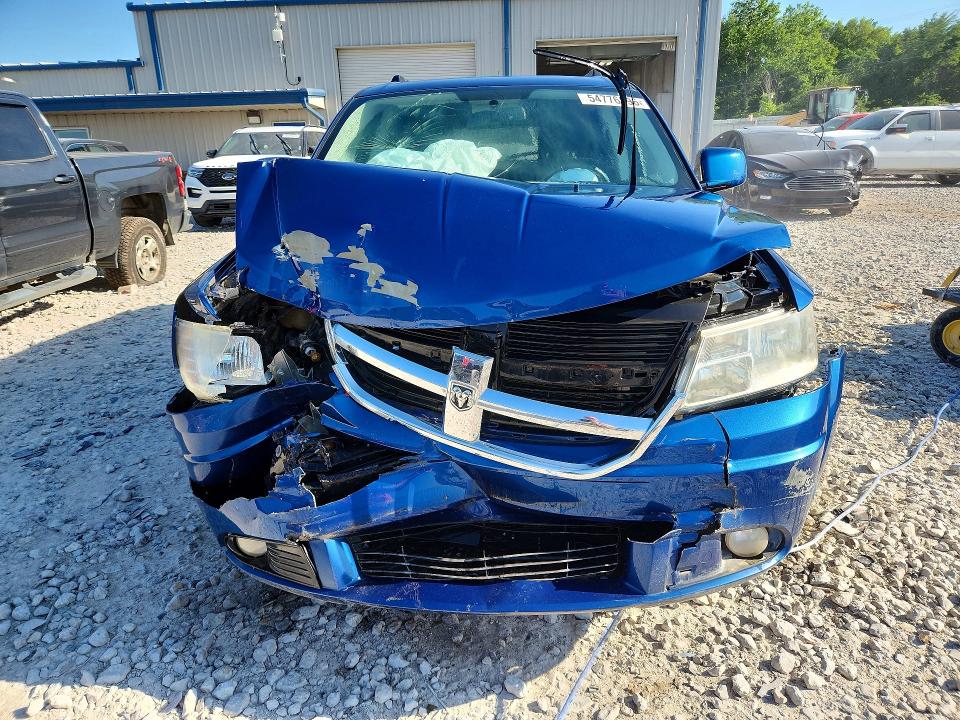 2010 Dodge Journey VIN 3D4PH5FVXAT160319 COPART salvage auction — FRONT END, MI - CERTIFICATE OF TITLE, sold $300 on 2026-07-02 (photo 5)