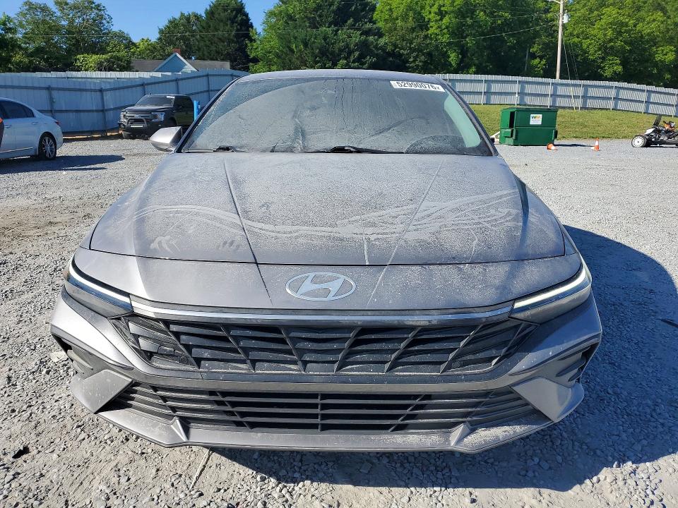 2024 Hyundai Elantra VIN KMHLM4DGXRU692284 COPART salvage auction — REAR END, Nc - Salvage Certificate Of Title, sold $175 on 2026-07-22 (photo 5)