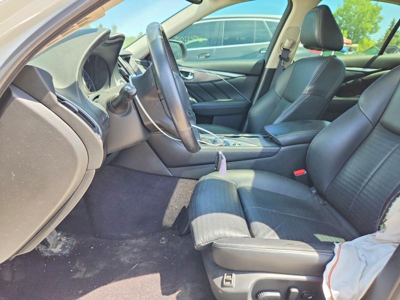 2018 Infiniti Q50 VIN JN1EV7AR7JM610228 COPART salvage auction — SIDE, IL - SALVAGE CERTIFICATE, sold $4,650 on 2026-07-09 (photo 7)