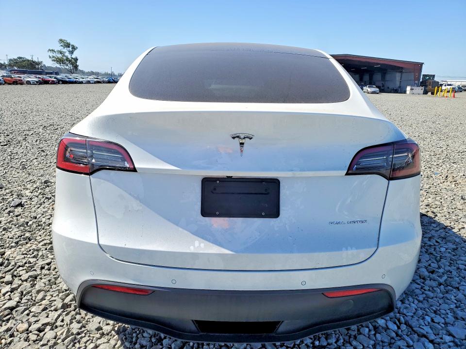 2022 Tesla Model y VIN 7SAYGDEE9NF356338 COPART salvage auction — FRONT END, Ca - Salvage Certificate, sold $13,400 on 2026-07-27 (photo 6)