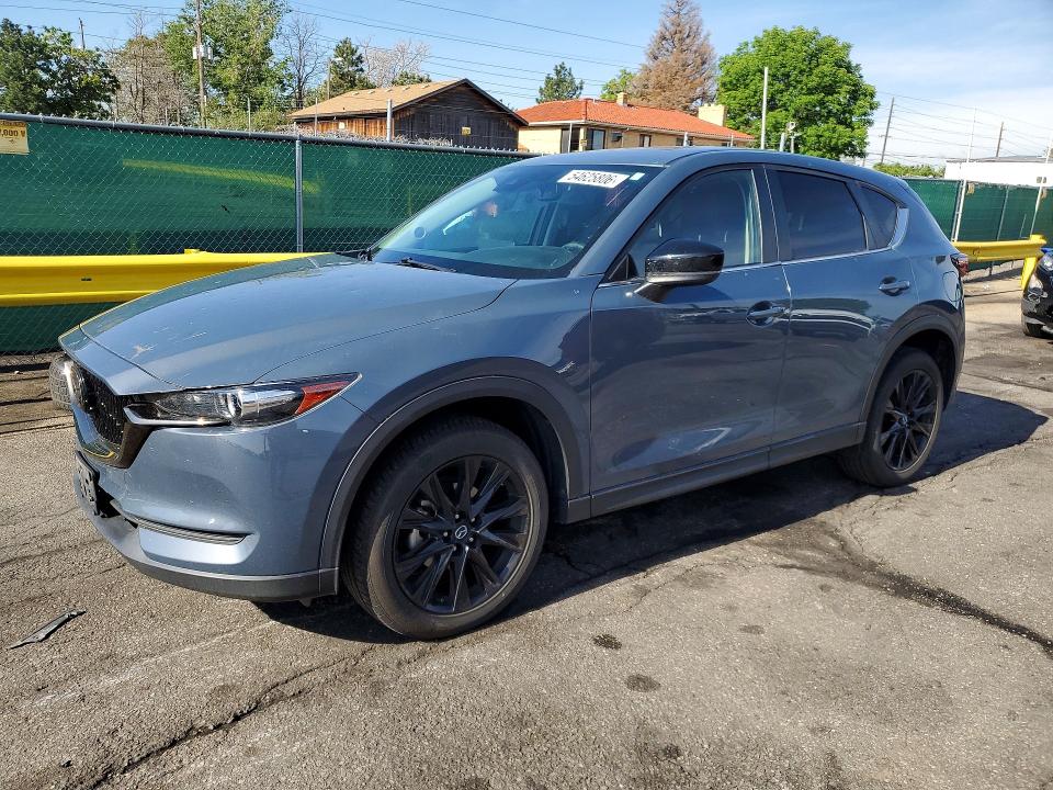 2021 Mazda VIN JM3KFBCM9M0350225 COPART salvage auction — SIDE, Co - Public - Salvage Title, sold $5,300 on 2026-07-16 (photo 1)