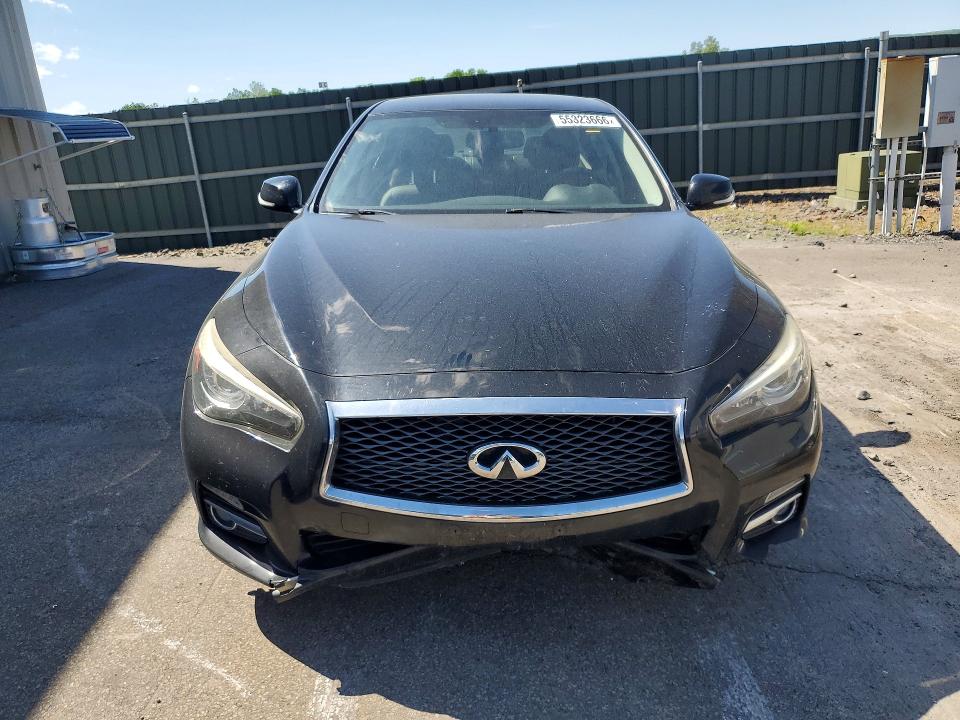 2017 Infiniti VIN JN1EV7AR4HM831554 COPART salvage auction — FRONT END, Pa - Certificate Of Salvage, sold $1,500 on 2026-07-02 (photo 5)