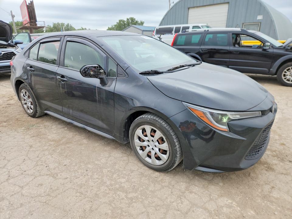 2020 Toyota Corolla VIN JTDEPRAE3LJ044346 COPART salvage auction — HAIL, Ks - Cert Of Title-Salvage, sold $3,900 on 2026-07-22 (photo 4)